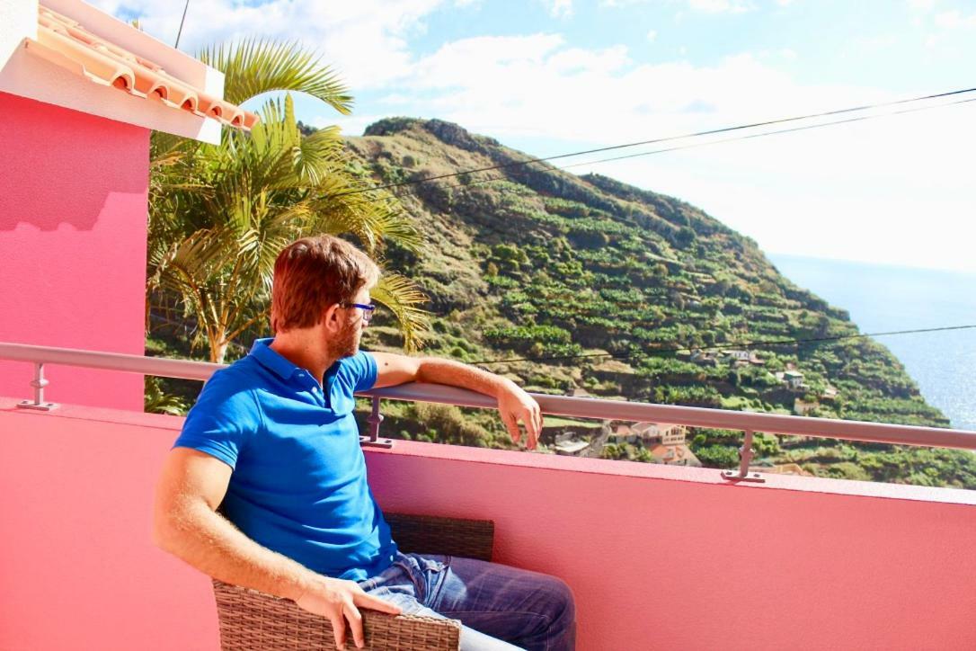 Pink House Apartment Ponta do Sol  Luaran gambar